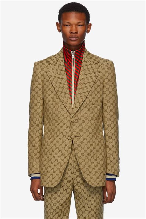 gucci men blazer|Gucci wedding suit.